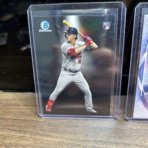 Cheap Sneaks Footwear/Sports Cards Baseball Card Nolan Gorman St. Louis Cardinals Lot (3) 2023 Bowman Spotlight+Stars O