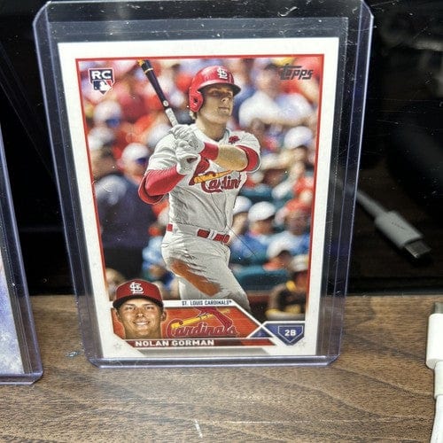 Cheap Sneaks Footwear/Sports Cards Baseball Card Nolan Gorman St. Louis Cardinals Lot (3) 2023 Bowman Spotlight+Stars O