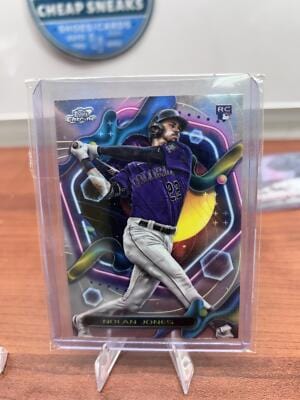 Cheap Sneaks Footwear/Sports Cards Baseball Card Nolan Jones RC 2023 Topps Cosmic Chrome #74 Rockies