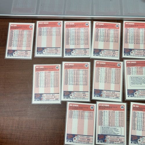 Cheap Sneaks Footwear/Sports Cards Baseball Card NY Yankees 1990 Fleer Baseball Team Set 23 Cards Mattingly, Deion Sand