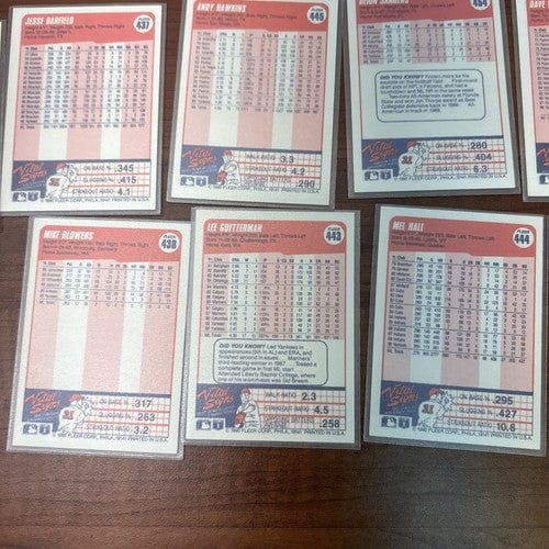Cheap Sneaks Footwear/Sports Cards Baseball Card NY Yankees 1990 Fleer Baseball Team Set 23 Cards Mattingly, Deion Sand