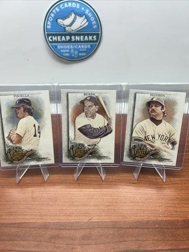 Cheap Sneaks Footwear/Sports Cards Baseball Card NY Yankees 2022 Allen & Ginter Lot Berra,Munson,Piniella