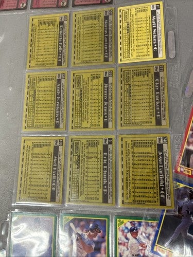 Cheap Sneaks Footwear/Sports Cards Baseball Card NY Yankees Team Sets Builders 1987,88,89,1990 Topps 88/90 Fleer,1990 S