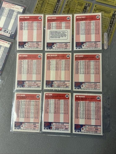 Cheap Sneaks Footwear/Sports Cards Baseball Card NY Yankees Team Sets Builders 1987,88,89,1990 Topps 88/90 Fleer,1990 S