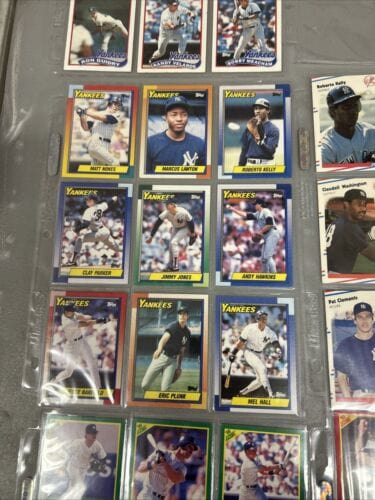 Cheap Sneaks Footwear/Sports Cards Baseball Card NY Yankees Team Sets Builders 1987,88,89,1990 Topps 88/90 Fleer,1990 S
