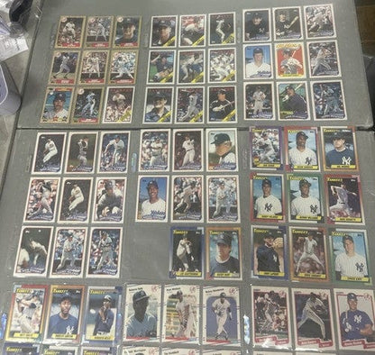 Cheap Sneaks Footwear/Sports Cards Baseball Card NY Yankees Team Sets Builders 1987,88,89,1990 Topps 88/90 Fleer,1990 S