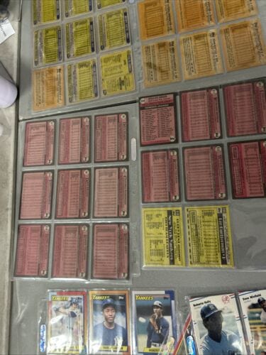Cheap Sneaks Footwear/Sports Cards Baseball Card NY Yankees Team Sets Builders 1987,88,89,1990 Topps 88/90 Fleer,1990 S