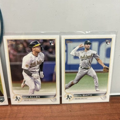 Cheap Sneaks Footwear/Sports Cards Baseball Card Oakland A’s Rookie Lot (6)2023 Topps Series One/Two +2022 Topps Upda
