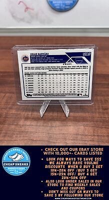 Cheap Sneaks Footwear/Sports Cards Baseball Card Omar Narváez 2023 Topps Chrome Update Prism #USC69 New York Mets