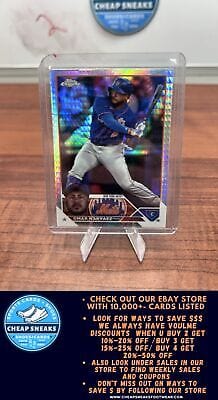 Cheap Sneaks Footwear/Sports Cards Baseball Card Omar Narváez 2023 Topps Chrome Update Prism #USC69 New York Mets