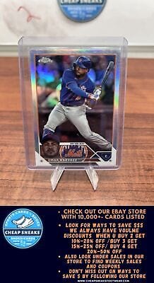 Cheap Sneaks Footwear/Sports Cards Baseball Card Omar Narváez 2023 Topps Chrome Update Refractor #USC69 New York Mets