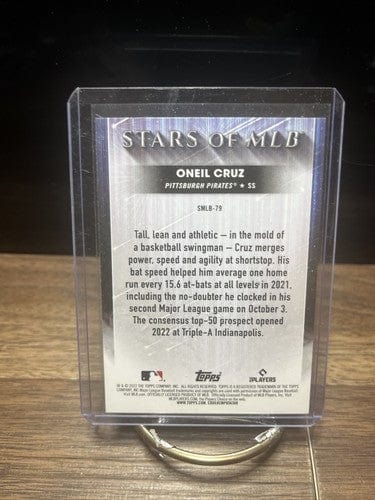 Cheap Sneaks Footwear/Sports Cards Baseball Card ONEIL CRUZ RC 2022 Topps Update Stars of MLB Insert #SMLB-79 Pirates R