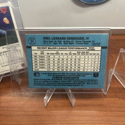 Cheap Sneaks Footwear/Sports Cards Baseball Card Orel Hershiser 1993 Donruss #274 Los Angeles Dodgers