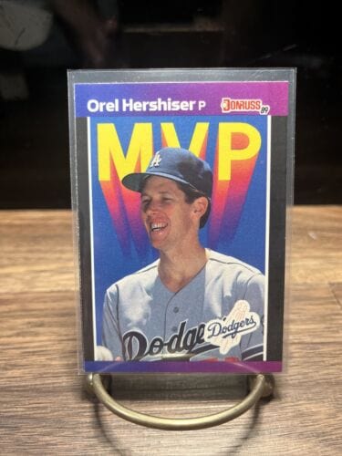 Cheap Sneaks Footwear/Sports Cards Baseball Card Orel Hershiser [Base] #BC-4 Los Angeles Dodgers - 1989 Donruss MVP's E