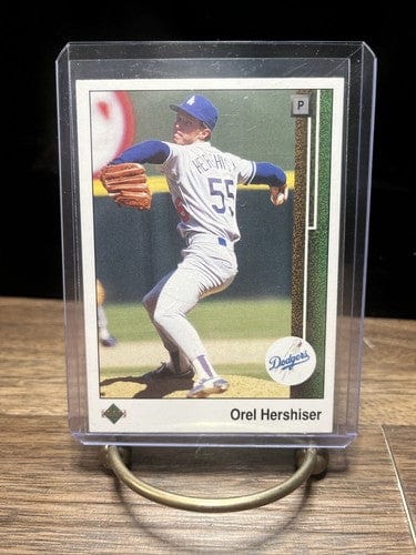 Cheap Sneaks Footwear/Sports Cards Baseball Card OREL HERSHISER Los AngelesDodgers 1989 Upper Deck Baseball Card #130 N