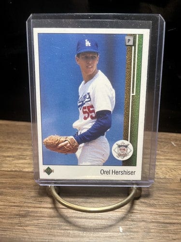 Cheap Sneaks Footwear/Sports Cards Baseball Card Orel Hershiser NL CY YOUNG 1989 Upper Deck #661 Los Angeles Dodgers MI
