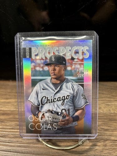 Cheap Sneaks Footwear/Sports Cards Baseball Card Oscar Colás - 2023 Bowman Presents...Modern Prospects #MP-8