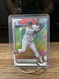 Cheap Sneaks Footwear/Sports Cards Baseball Card OSCAR COLAS #BCP-152  2022 1st Bowman Chrome MOJO Mega Refractor White