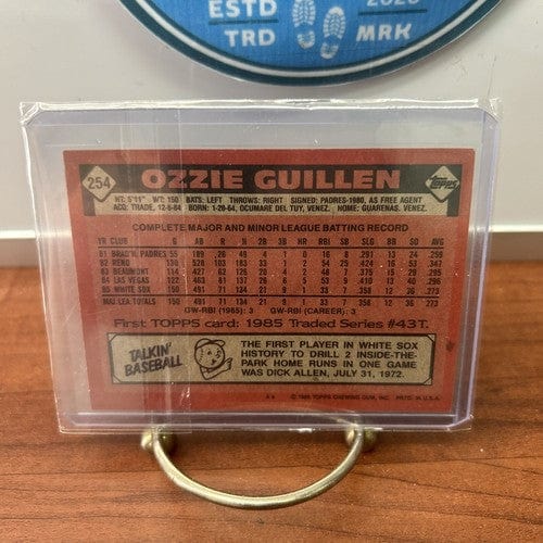 Cheap Sneaks Footwear/Sports Cards Baseball Card Ozzie Guillen RC - 1986 Topps Baseball #254 - Chicago White Sox Rookie