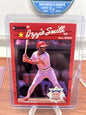 Cheap Sneaks Footwear/Sports Cards Baseball Card Ozzie Smith HOF 1990 Donruss All Star Game Parallel #710 St. Louis Car