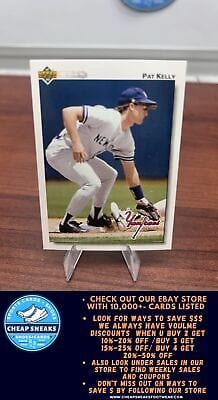 Cheap Sneaks Footwear/Sports Cards Baseball Card Pat Kelly 1992 Upper Deck #435 New York Yankees