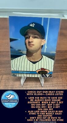 Cheap Sneaks Footwear/Sports Cards Baseball Card Pat Kelly RC 1991 Stadium Club #381 New York Yankees