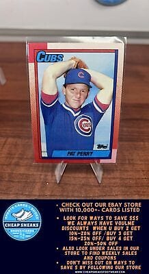 Cheap Sneaks Footwear/Sports Cards Baseball Card Pat Perry 1990 Topps #541 Chicago Cubs