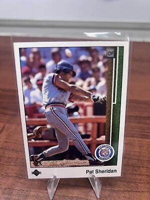 Cheap Sneaks Footwear/Sports Cards Baseball Card Pat Sheridan ERR 1989 Upper Deck #652a Detroit Tigers
