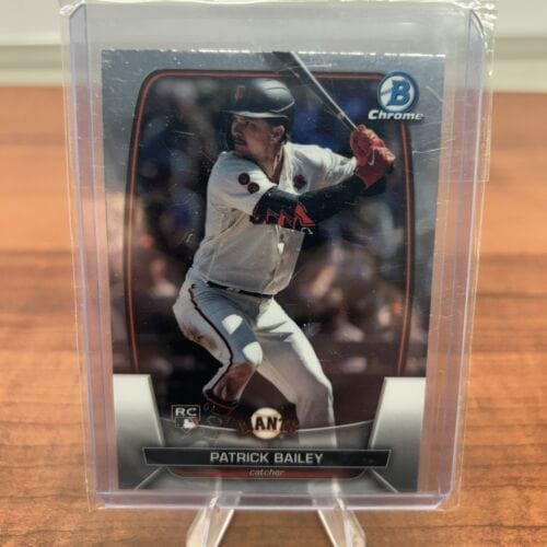 Cheap Sneaks Footwear/Sports Cards Baseball Card Patrick Bailey 2023 Bowman Chrome #60 RC San Francisco Giants
