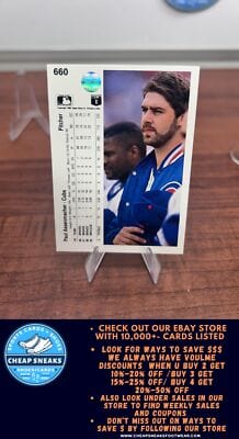 Cheap Sneaks Footwear/Sports Cards Baseball Card Paul Assenmacher 1990 Upper Deck #660 Chicago Cubs