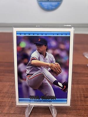 Cheap Sneaks Footwear/Sports Cards Baseball Card Paul Gibson 1992 Donruss #375 Detroit Tigers