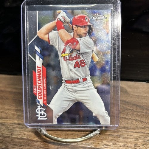 Cheap Sneaks Footwear/Sports Cards Baseball Card Paul Goldschmidt 2020 Topps Chrome MLB Baseball Card #89 Cardinals