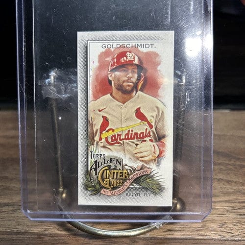 Cheap Sneaks Footwear/Sports Cards Baseball Card Paul Goldschmidt 2022 topps allen & ginter mini A&G back parallel SP
