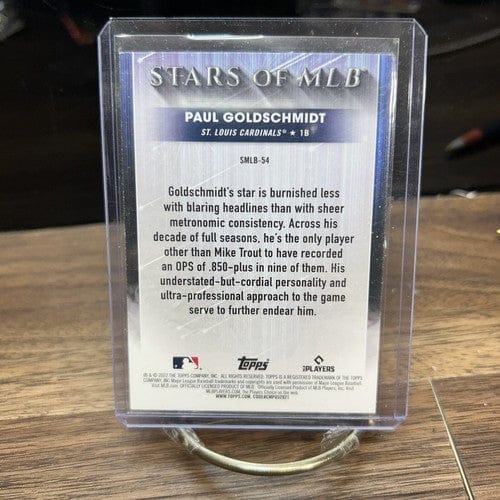 Cheap Sneaks Footwear/Sports Cards Baseball Card Paul Goldschmidt 2022 Topps Series 2 Stars of MLB  SMLB-54 Cardinals