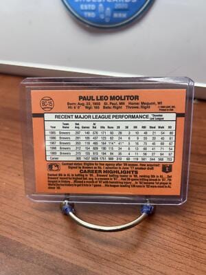 Cheap Sneaks Footwear/Sports Cards Baseball Card Paul Molitor 1990 Donruss Bonus MVP's #BC-15a Milwaukee Brewers
