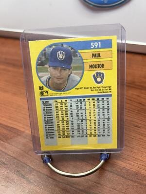 Cheap Sneaks Footwear/Sports Cards Baseball Card Paul Molitor 1991 Fleer #591b Milwaukee Brewers