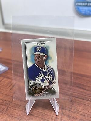 Cheap Sneaks Footwear/Sports Cards Baseball Card Paul Molitor 2022 Topps Allen & Ginter Mini #137 Toronto Blue Jays