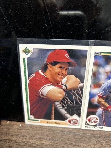 Cheap Sneaks Footwear/Sports Cards Baseball Card Paul O’Neill Cincinnati Reds 4 Card Lot 1989-1990 Donruss , Topps, U