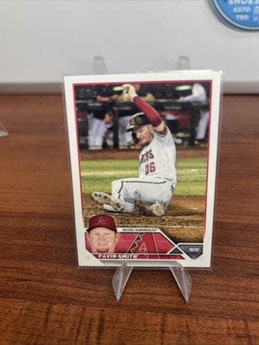 Cheap Sneaks Footwear/Sports Cards Baseball Card Pavin Smith 2023 Topps Baseball Series One Card #312 + Bonus Card Diam