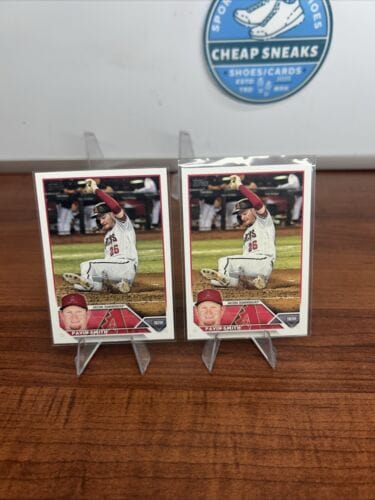 Cheap Sneaks Footwear/Sports Cards Baseball Card Pavin Smith 2023 Topps Baseball Series One Card #312 + Bonus Card Diam