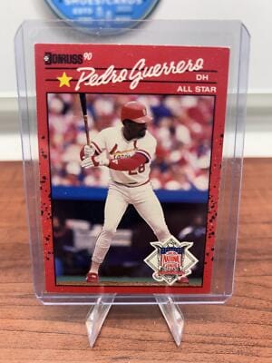 Cheap Sneaks Footwear/Sports Cards Baseball Card Pedro Guerrero 1990 Donruss #674c St. Louis Cardinals