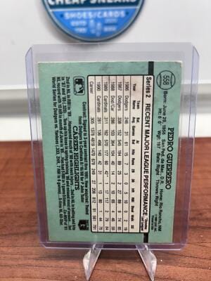Cheap Sneaks Footwear/Sports Cards Baseball Card Pedro Guerrero 1991 Donruss #558c St. Louis Cardinals