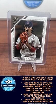 Cheap Sneaks Footwear/Sports Cards Baseball Card Pedro Martinez 2022 Topps Gallery Printer Proof #10 Boston Red Sox