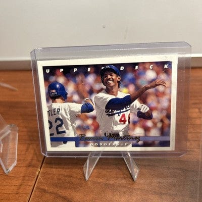 Cheap Sneaks Footwear/Sports Cards Baseball Card Pedro Martinez(RC) 92 Upper Deck #324, Ramon Martinez(RC) 89 Score #63