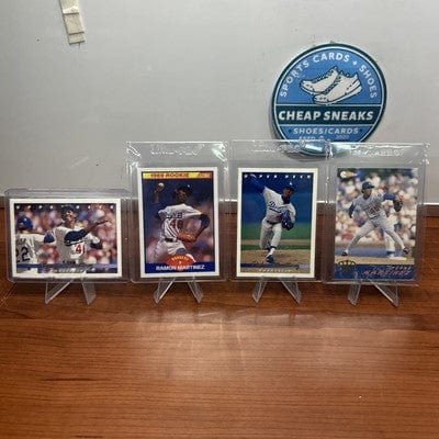 Cheap Sneaks Footwear/Sports Cards Baseball Card Pedro Martinez(RC) 92 Upper Deck #324, Ramon Martinez(RC) 89 Score #63