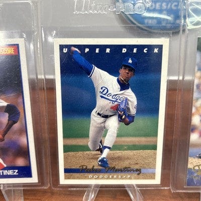 Cheap Sneaks Footwear/Sports Cards Baseball Card Pedro Martinez(RC) 92 Upper Deck #324, Ramon Martinez(RC) 89 Score #63