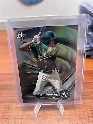 Cheap Sneaks Footwear/Sports Cards Baseball Card Pedro Pineda 2022 Bowman Platinum Top Prospects #TOP-5 Oakland Athleti