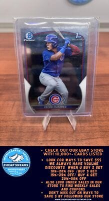 Cheap Sneaks Footwear/Sports Cards Baseball Card Pedro Ramirez 2023 Bowman Chrome Prospects #BCP-2 Chicago Cubs