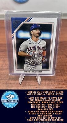 Cheap Sneaks Footwear/Sports Cards Baseball Card Pete Alonso 2022 Topps Gallery #195 New York Mets