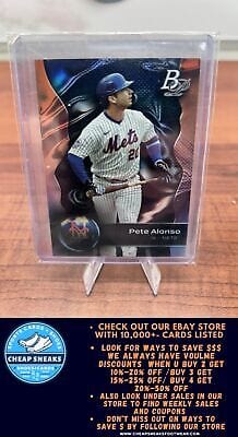 Cheap Sneaks Footwear/Sports Cards Baseball Card Pete Alonso 2023 Bowman Platinum #81 New York Mets